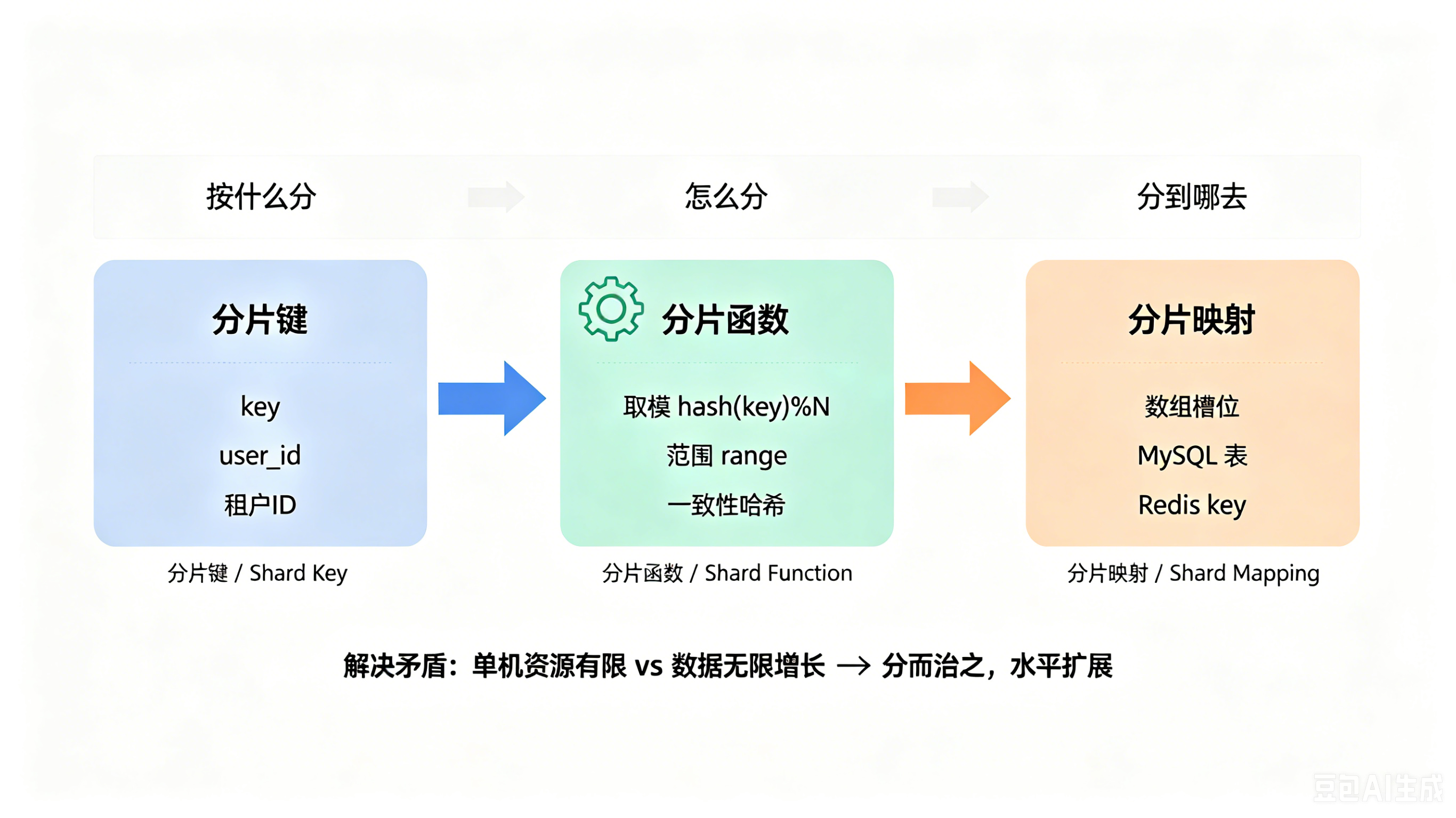 分片三要素