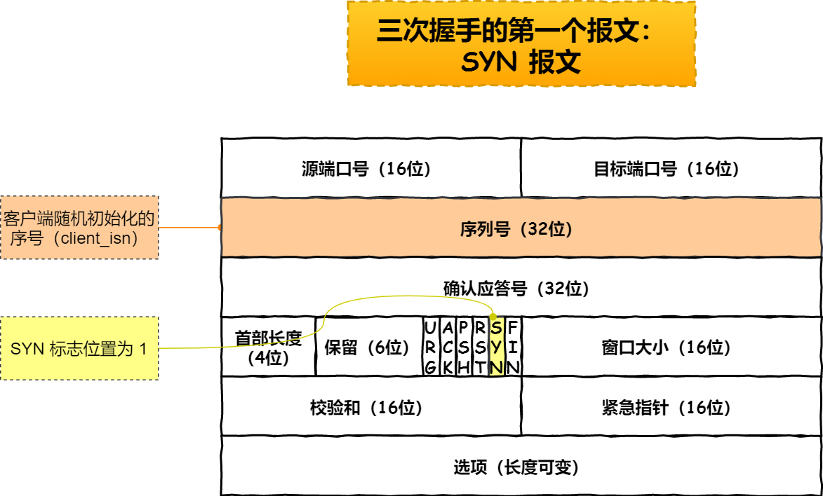 SYN 报文结构